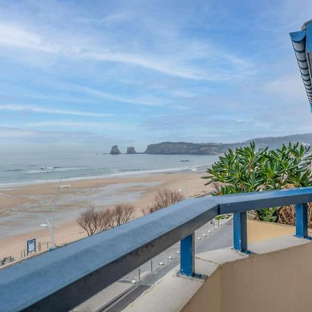 Appartement Rustique Face A La Mer A Hendaye Avec Balcon - Fr-1-2-294 Luaran gambar